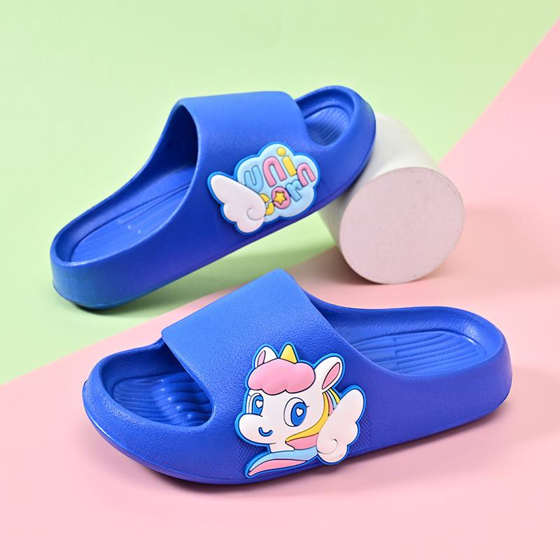 And Colorful Playful Kids Cartoon Slippers With Soft Eva Sole For Comfort