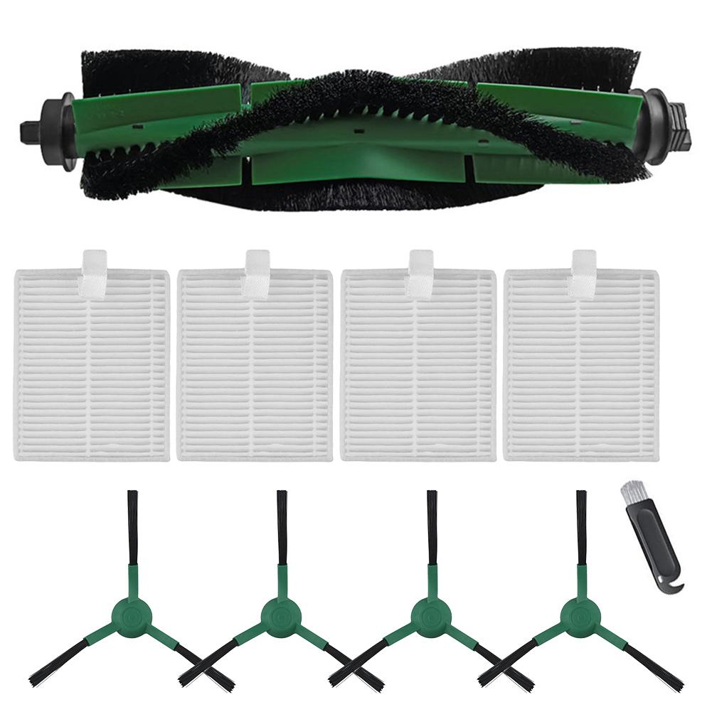 

Main Brush Side Brushes And Filter Replacement Kit For Roomba 105 Compatible For Essential Y0140 Q0520 Series