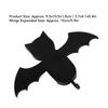 3PCS Expandable Wings Self Adhesive Key Hanger No Drilling Required Bat Shaped Key Hooks  Office Use