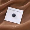 New 54color Matte Silk Scarf Hijab Magnet Brooch Strong Magnetic Buttons Round Shawl Dual-use Collar Clip Cufflinks