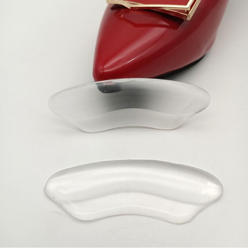 Transparent Silicone Anti-Friction Heel Grips - Invisible, Self-Adhesive Pads for Women's Shoes