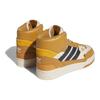 Adidas Originals Drop Step SE Fabric Suede Comfortable Durable Lightweight Mid-Top Sneakers Unisex Sneakers White Yellow IF2646