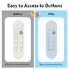 Ergonomic Silicone Remote Case For TV Streamer 4K 2024 Television Remotes NonSlip Protective Cover with Lanyard