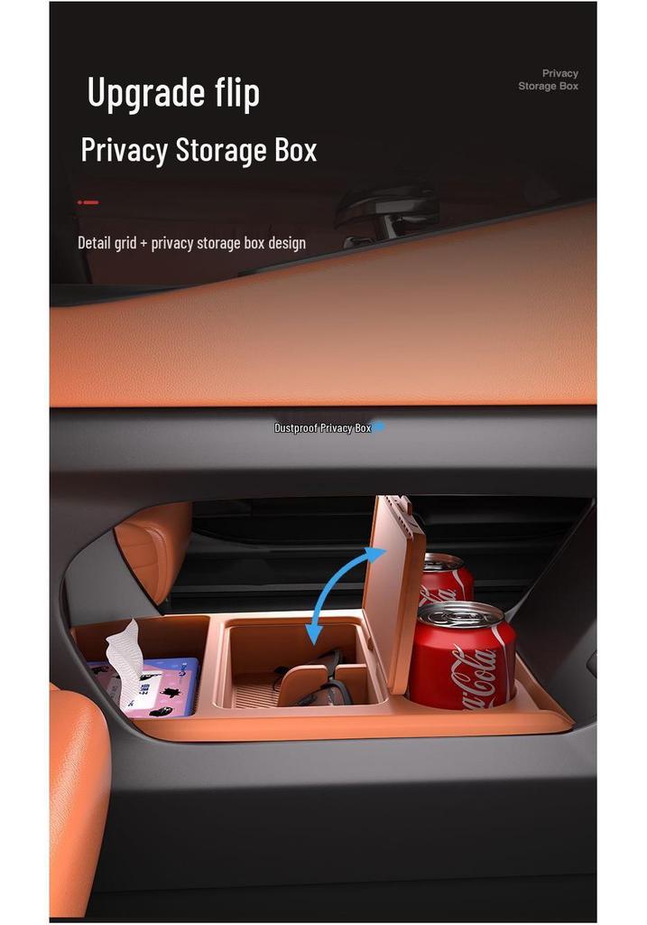 Compatible with 25 Jetour Dasheng Models: Silicone Car Console Organizer Storage Box.