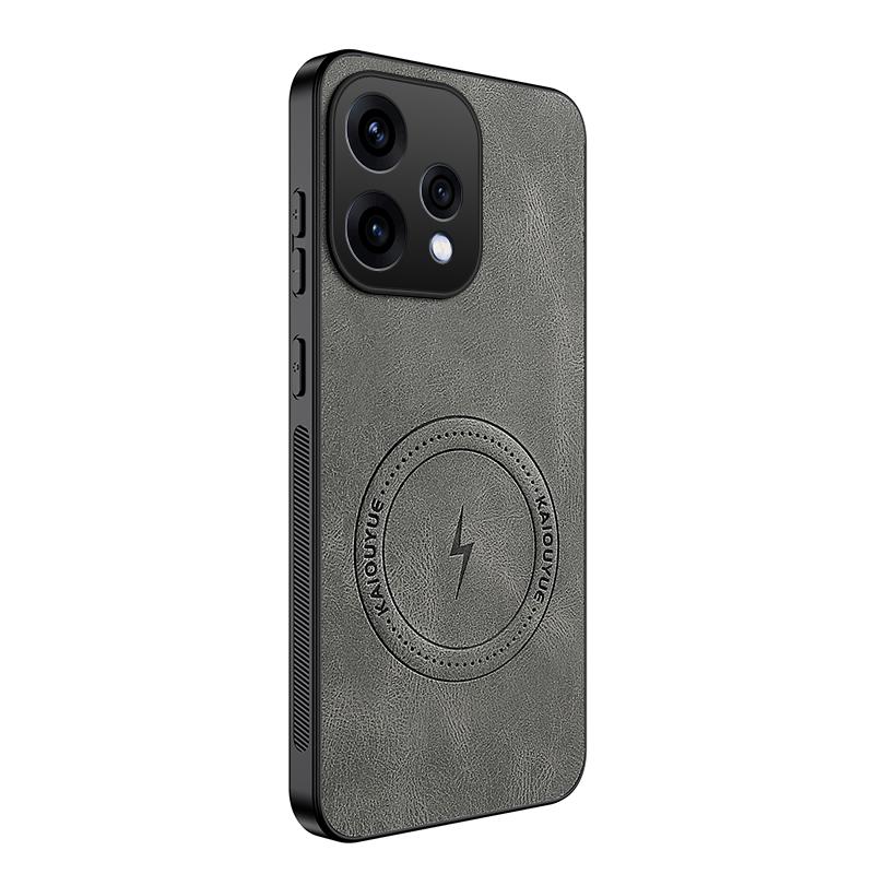 Pro Oppo Reno15c 5G (Čína)/Oppo Reno15 5G (Globální) Magnetické pouzdro WANLONFENG SD1 Series Nappa Textura PC TPU Kryt na telefon