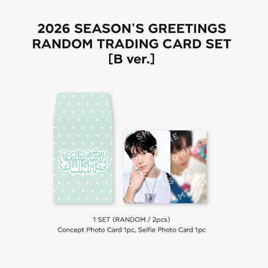 Pre-order 2026 SM Artist Season's Greetings NCT WISH Trading Card