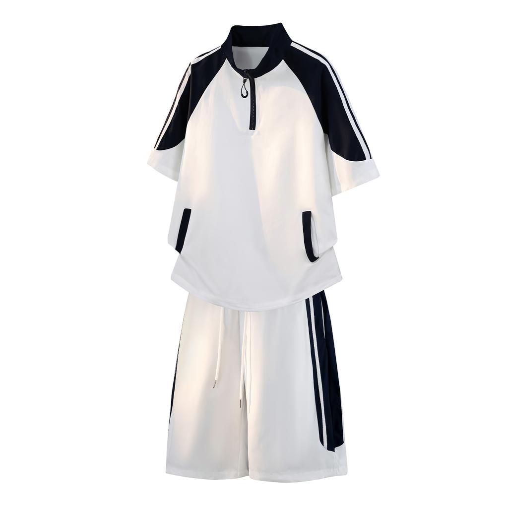 T-shirt Men's Shorts Men's Two-piece Sports Suit Men's Casual Pants Men's Loose Casual Shorts Suit