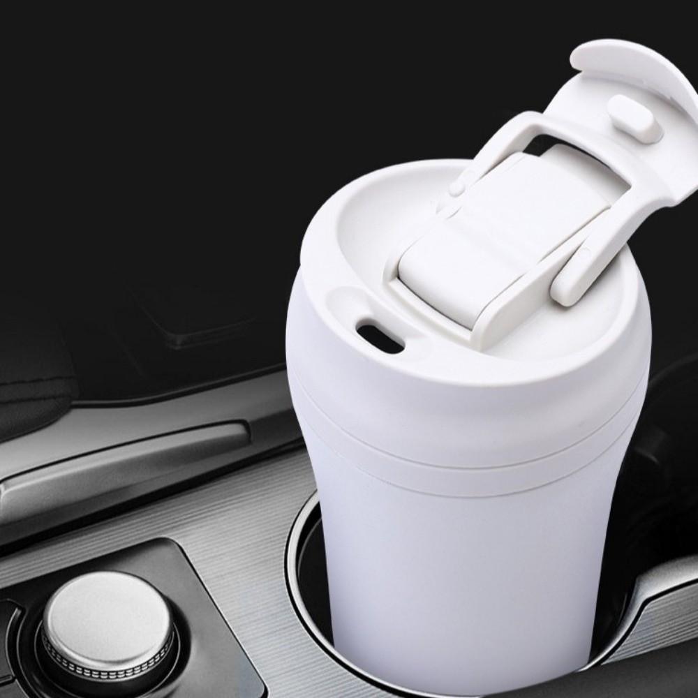 Flip Lid Coffee Cup Leak Proof Vacuum Tumbler Portable Water Bottle  Office