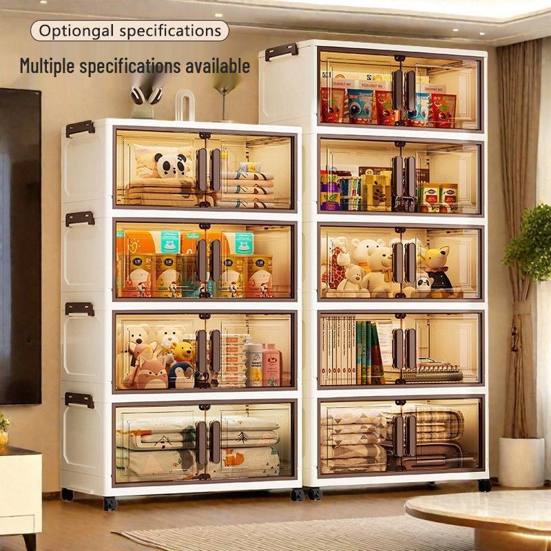 Armadietti e Organizer Pieghevoli Premium per la Casa - Guardaroba per Bambini, Scaffalature per Oggetti Vari e Scatole portaoggetti