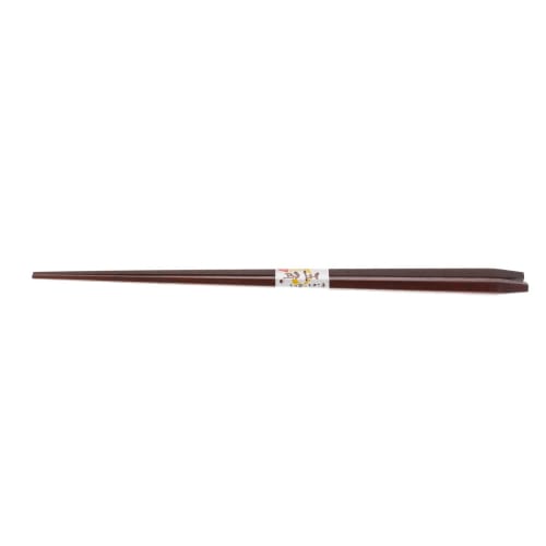 Ishida Japanese-made Pentagonal Lacquered Wooden Chopsticks (Natural Wood), Plain, 28cm