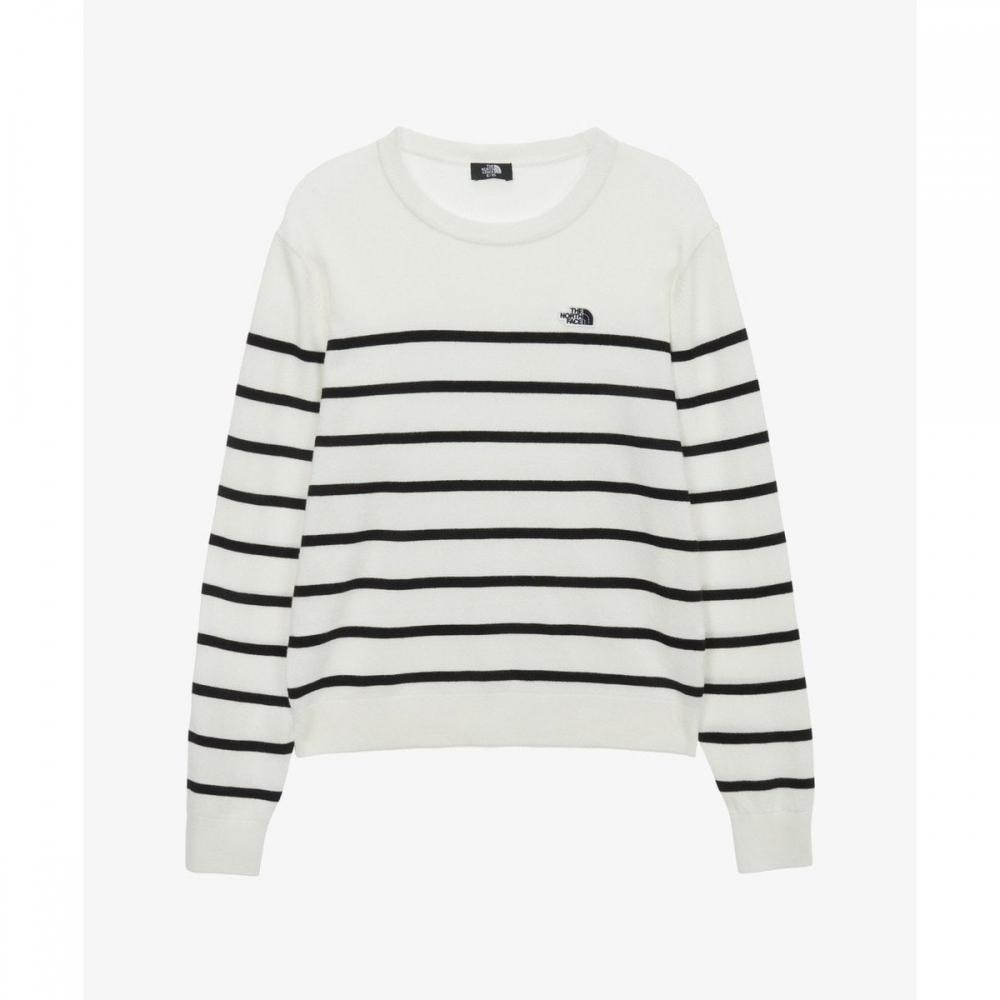 The North Face Women S Borga Stripe Sweater Nt7ar90b CREAM090 7600₽