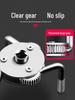 Adjustable Non-Slip Three-Jaw Oil Filter Removal Wrench