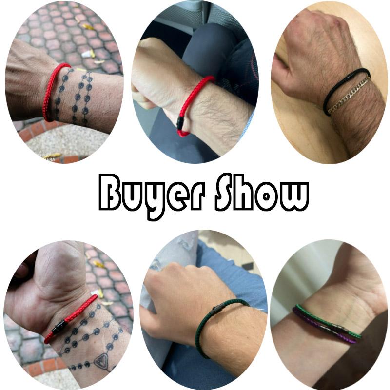 Fashion Grade A Keel Rope Bracelet For Men Double Safety Magnetic Buckle Charm Braslet Outdoor Cycling Hand Accessories Pulseria