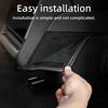 For Tesla Model Y Juniper Model 3 Highland Rear Air Outlet Protective Pad, anti Kick and Wear-Resistant Leather Pad