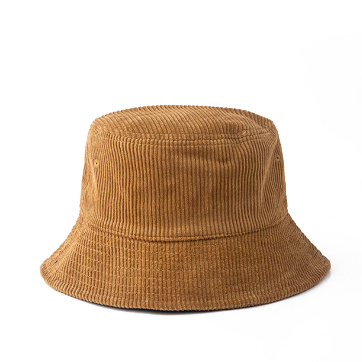 Corduroy Outdoor Fischerhut für Damen, Neues Modell, Sommer Großer Kopfumfang Sonnenhut, Sonnenschutz, UV-Schutz, Herbst Camping, Wandern brown