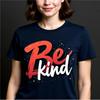Be Kind Unisex Softstyle T-Shirt Classic Motivational Shirt for Kindness