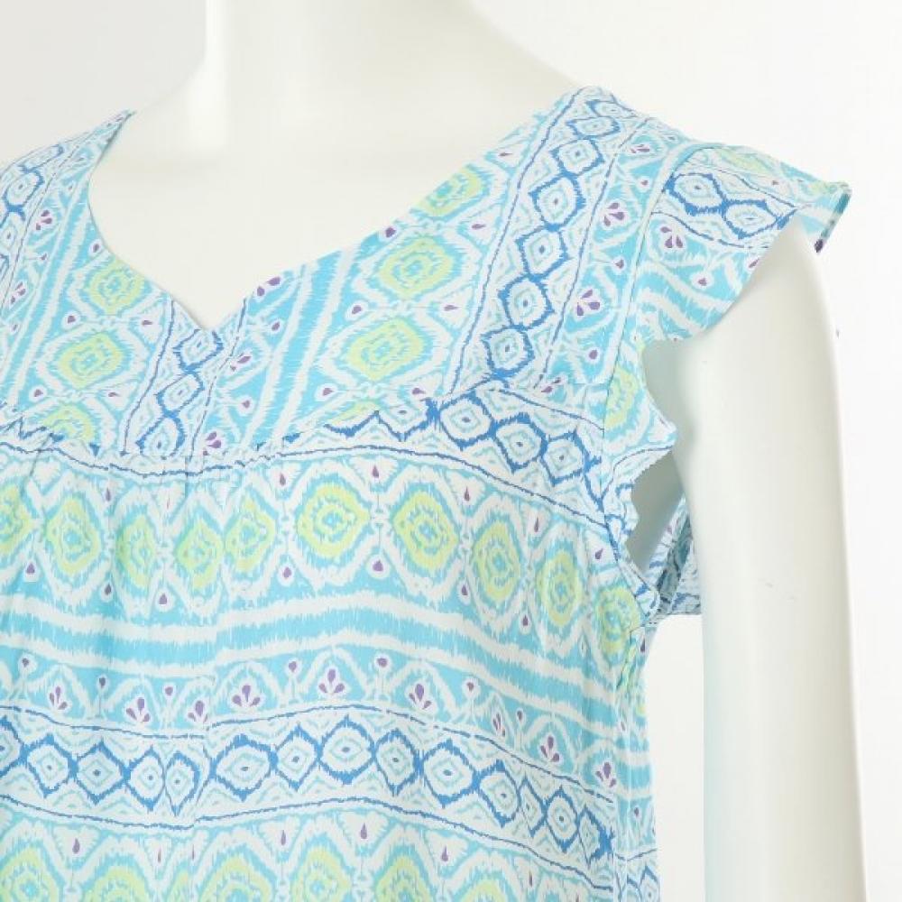 VenuS Women S Ethnic Print eaSywear Blue vevS111wvepS111w