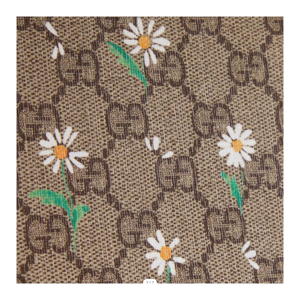 Gucci GG Supreme GG Print Design Canvas Tote Shopping Bag Women tote Brown 605614-HAALP-9741