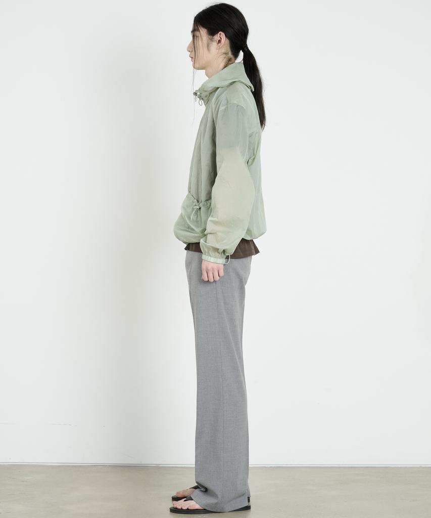 DUSTYWHITE Gray Semi-Bootcut Pants