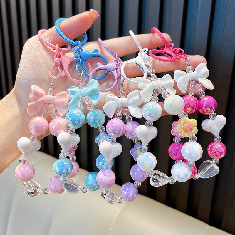 Fresh Mobile Phone Lanyard Wrist Strap Women'S Hand-Held Chain Short -Lost Cell Phone Case Cute Lanyard Key Pendant Bag Charm