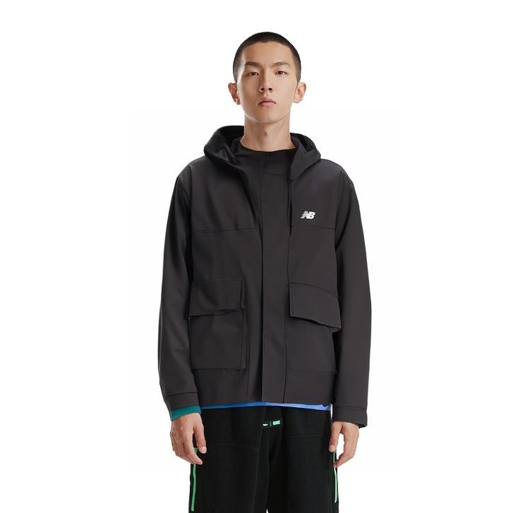 New Balance NBX Urban Remix Woven Jacket Asia Sizing 'Black' Men's AMJ33324-BK
