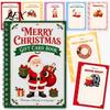 Creative Gift Present for Christmas Merry Card Holder Book, DIY Spiral Bound Display Book Booklet, Xmas Gifts Family, Friends, Celebrations