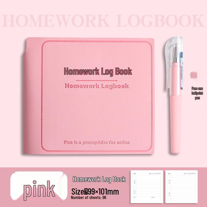 Grade 1 Mini Homework Pocket Notebook for Primary Students