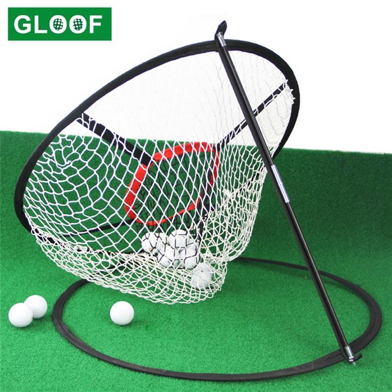 1Pcs Golf Chipping Net Foldable Golfing Practice Net Outdoor/Indoor Target Accessories and Backyard Practice Swing Game