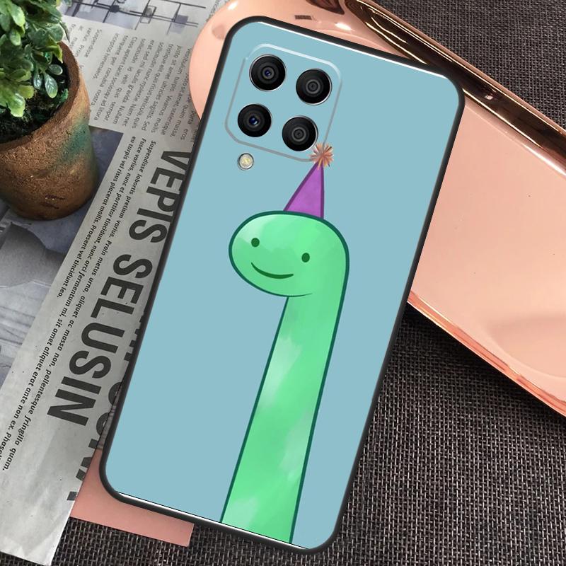 Cartoon Dinosaur Case For Samsung Galaxy M15 M55 M13 M23 M33 M53 M31 M51 M14 M34 M54 M20 M30s M12 M32 M52