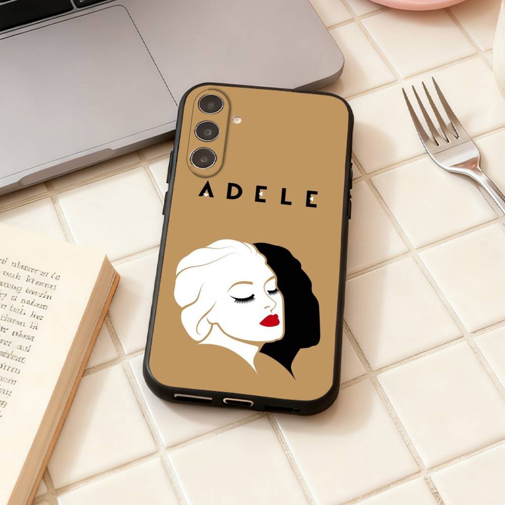 Singer A-Adele phone Case For Samsung Galaxy A73,A72,A71,A70,A53,A52,A51,Others Soft Black Shell