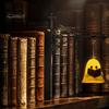 Vintage Style Book Light Lantern/Ghost Bookshelf Light, Metal Desk Lamp with Warm Lighting, Reading Retro for Lovers & Library Study Room Accent