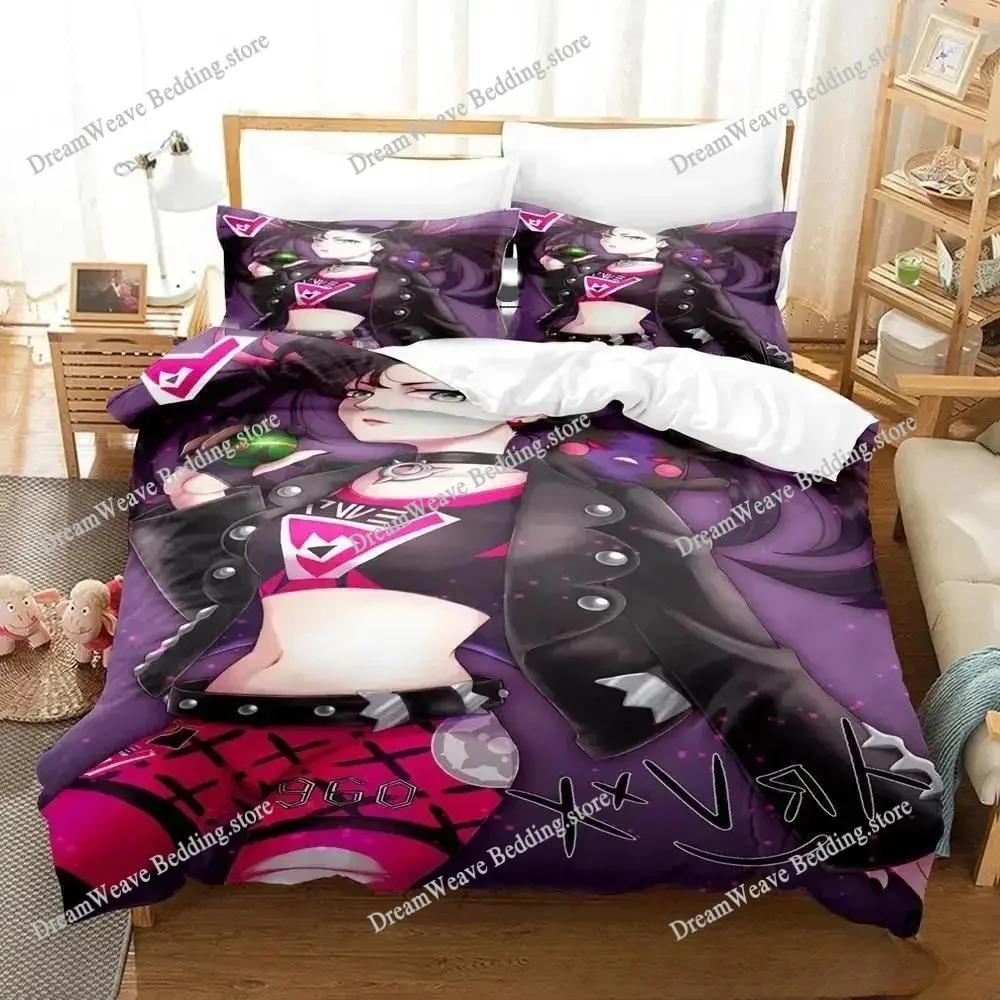 3D Print Anime Marnie Bedding Set Duvet Cover Bed Set Quilt Cover Pillowcase Comforter King Queen Size Boys Adult Home Textiles9