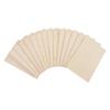A23I-15 Pack Unfinished Wood Sheets,Wood Thin Wood Board For House Aircraft Ship Boat Arts And Crafts,DIY Ornaments