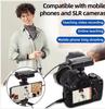 TFFRDN Q7 Wireless Lapel Microphone System Lapel Microphone with Rechargeable Waist Pack and Receiver Wireless Microphone for DS