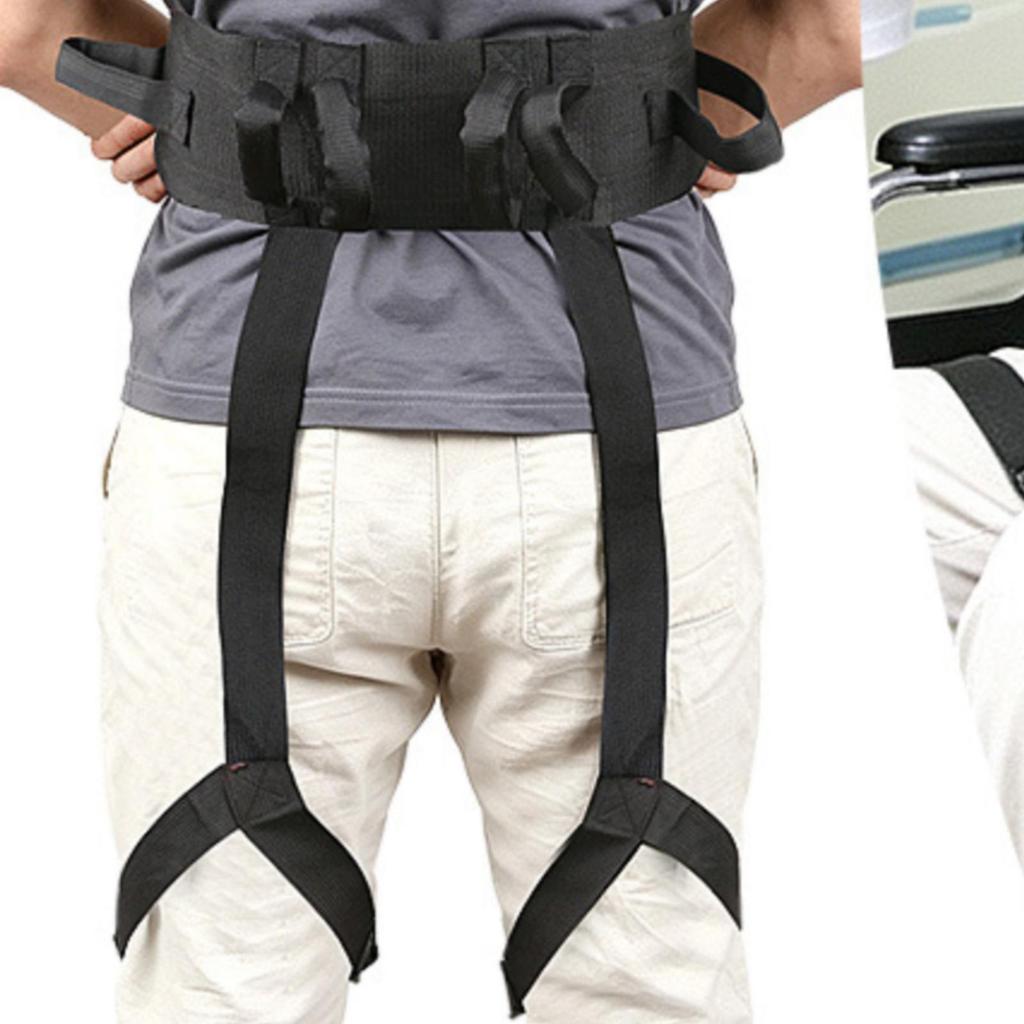 TransferAssistance Support strapSize Transfer Belt with Leg Loops Wide for Caregivers Transfers,
