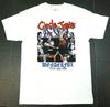 Circle Jerks T-shirt Los Angeles Punk Rock Band Tee Men's 100% Cotton White New