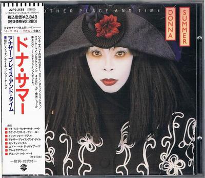 CD DONNA SUMMER - Outro Lugar e Tempo 22P22655 Warner Bros. Re 1989 Japan Soul/Funk Usado