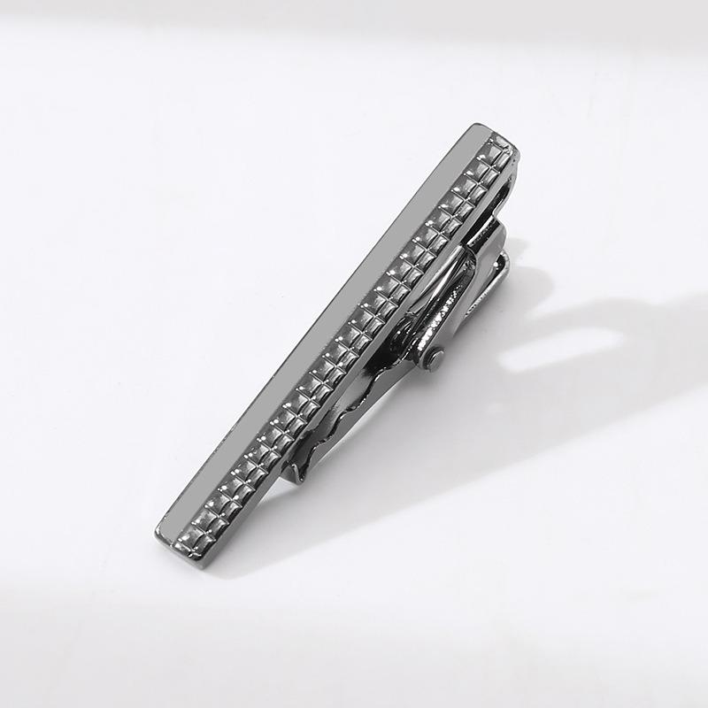 4CM Tie Clips for Men Tie Kit Pin Firm Men's Tie Clip LD08
