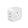 5-Outlet Multi Plug Outlet Splitter US Plug 110-130V Power Supply Side Splitter Box for Office Dorm Travel Essentials Power Adap