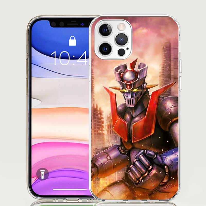 Manga Mazinger Z Anime Case Phone Cover for iphone 17 Air 16 15 14 13 Mini 12 11 Pro Max 16E 7 Plus 8 + SE 2020 Trend Funda 16 1