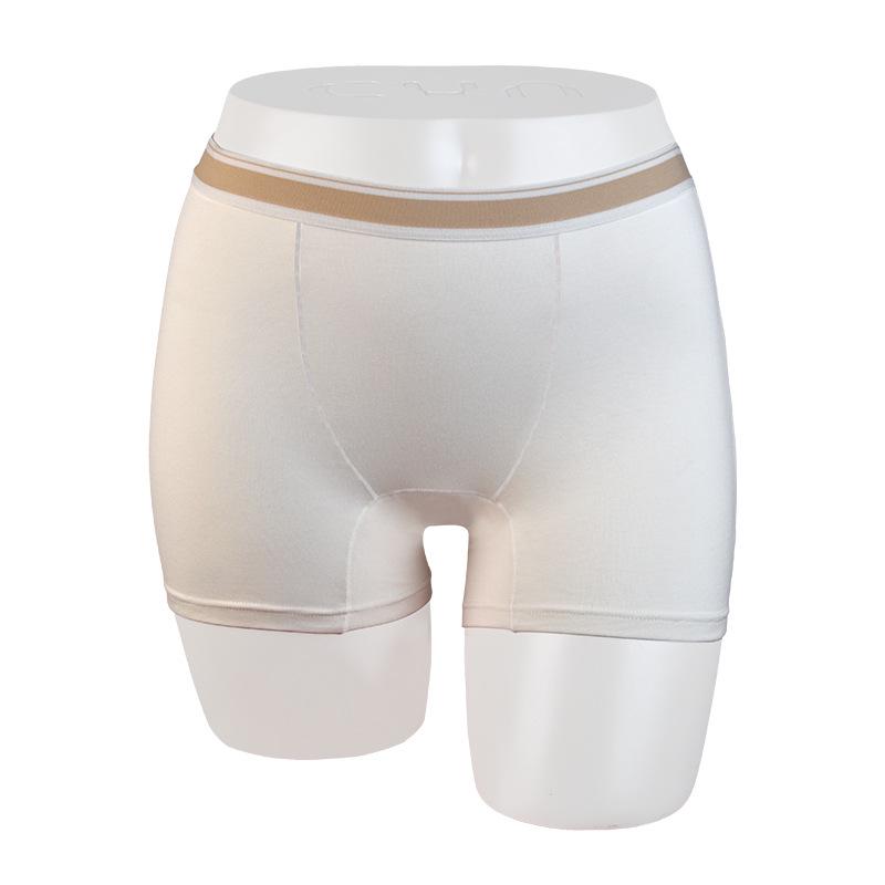 Women's Sport Extra Long Pure Cotton Breathable Anti-Chafing Boxer Briefs