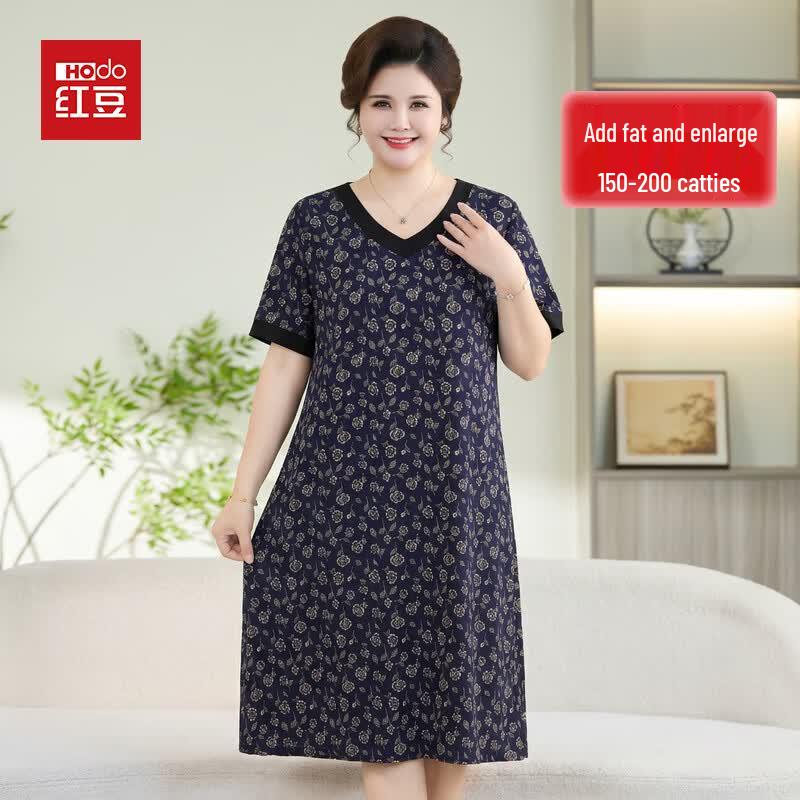 Hodo Women s Plus Size Floral Midi Dress 8XL