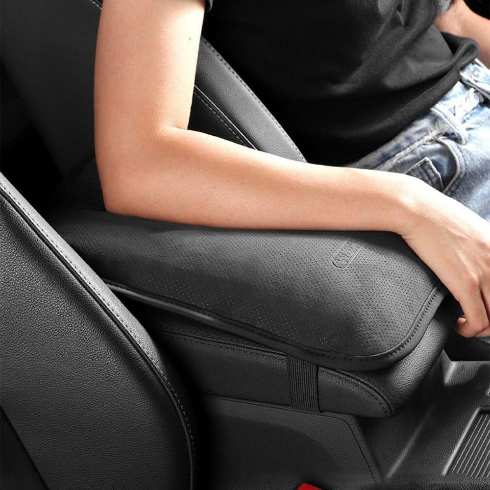 

Soft Armrest Cover Pad Breathable Armrest Box Cushion Wear-resisting Car Armrest Pad Car