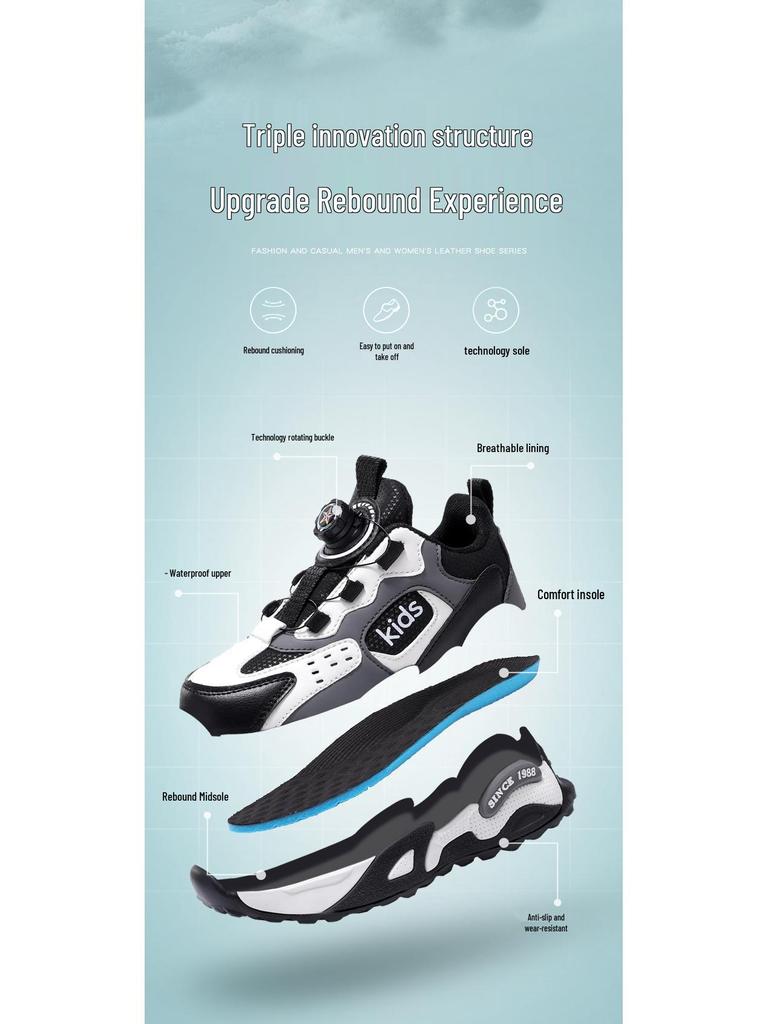 2025 Winter Velvet-Lined Girls' Sports Shoes: Warm, Comfortable, Thickened Cotton Design