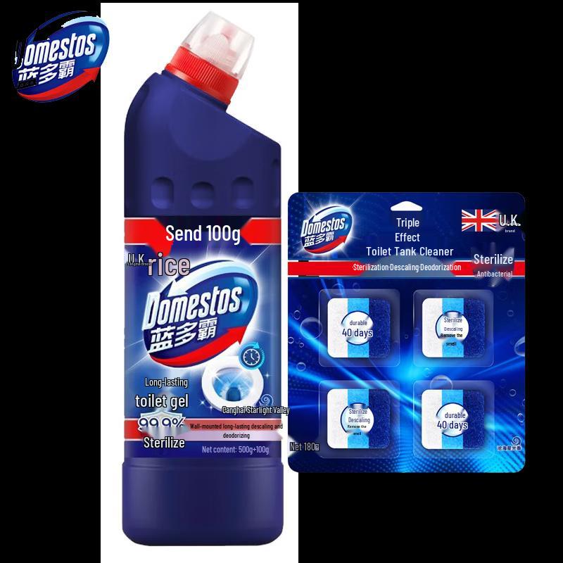 Domestos Sea Star Scent Toilet Cleaner & Bowl Tablets Pack