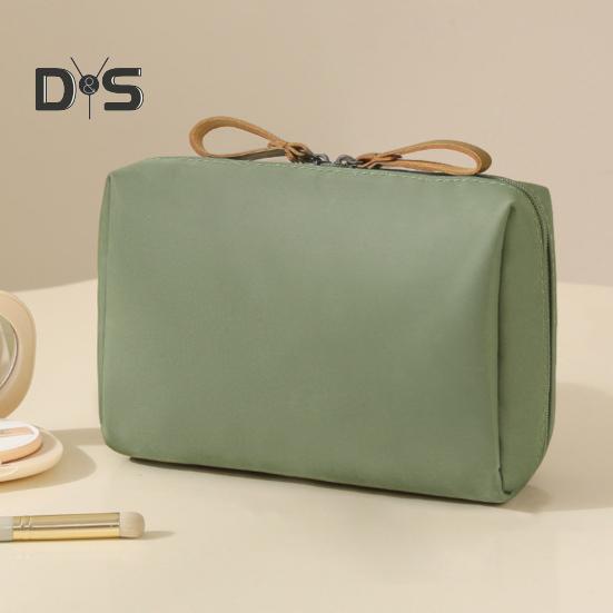 Portable Storage Bag Makeup Organizer Zipper Closure Large Capacity Waterproof Travel Makeup Pouch for Women