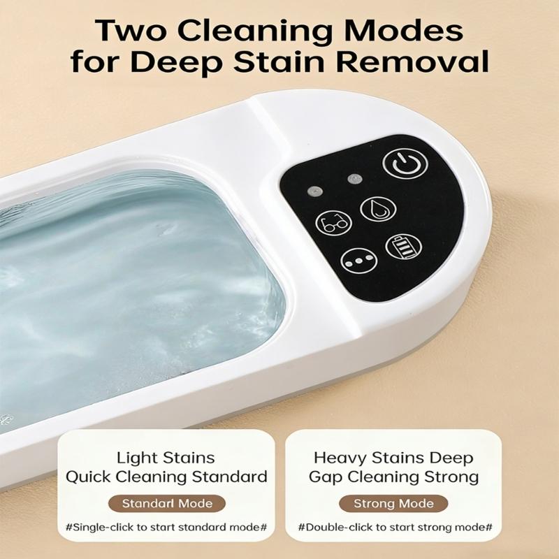 Sturdy Ultrasonic Cleaner Portablr for Jewelry and Eyeglasses Versatile and Easy to Use Household Tool Accessory