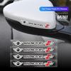 4pcs Adesivos de Decoração para Carro Adesivo Decalque Esportivo Acessórios Para MINI One Cooper JCW Countryman Clubman Cabrio Paceman Coupe