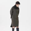 Pin Black Turtle Knit One-Piece Khaki