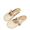 French High-end Bag Head Half Slippers Women's Summer Wear Fashion 2025 New Summer Flat Beach Muller Shoes